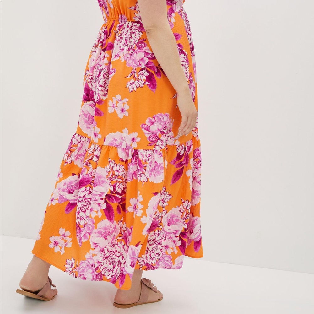 Anthropologie Gathered Maxi Dress - Picture 8 of 10